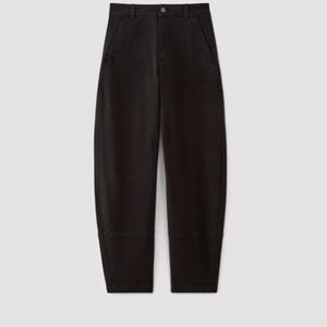 EUC Everlane The Utility Barrel Pant Black Size 8
